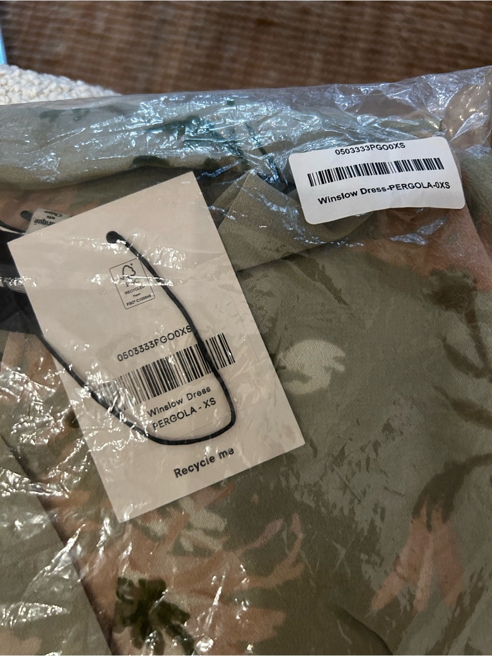 NWT • Reformation Winslow Dress in Pergola - XS - Picture 4 of 7